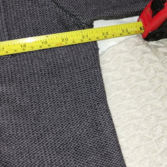 Phil Petter grey wool cardigan size M - Picture 4 of 7